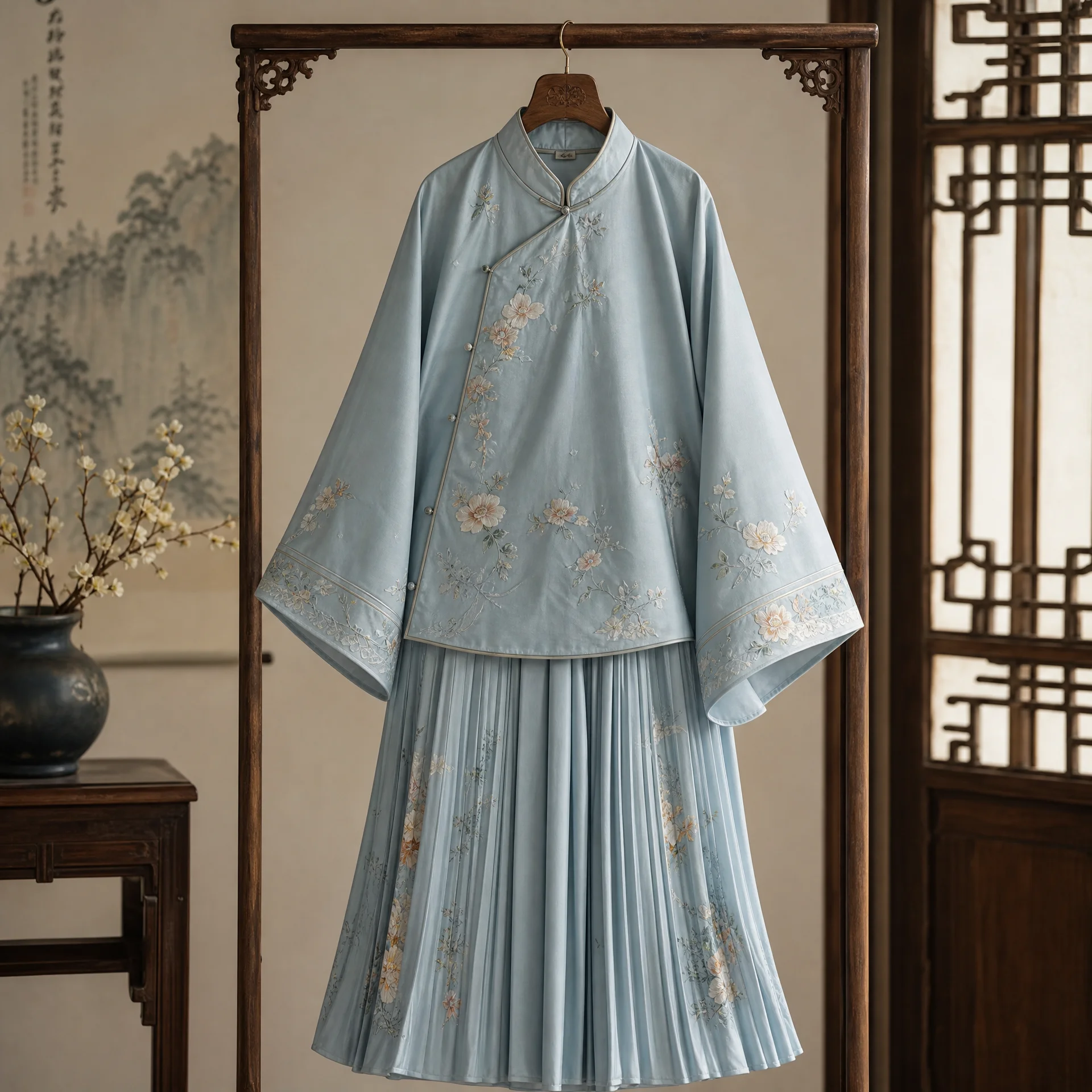 宋制褙子旋裙参赛作品
